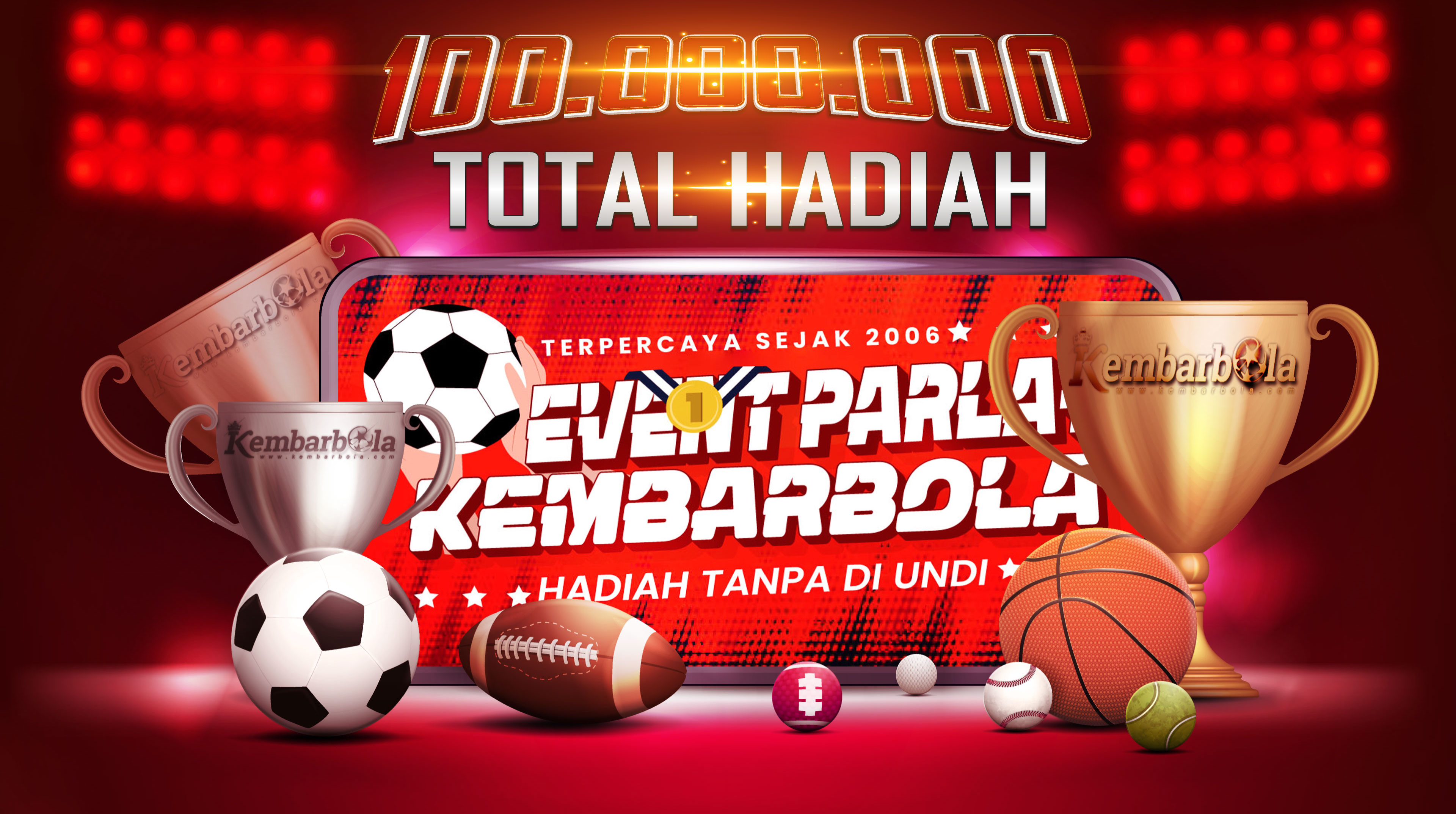 KEMBARBOLA Event Parlay Terbesar April 2025